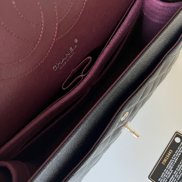 Chanel Classic Jumbo Flap Caviar Silver Hardware - Picture 7 of 8